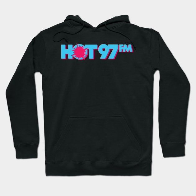 WQHT HOT 97 NY Hoodie by Ranter2887